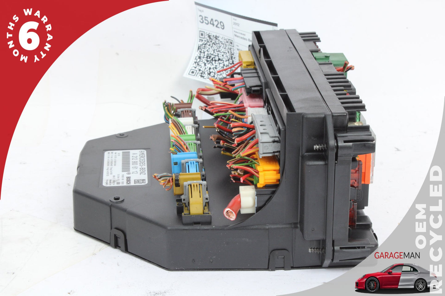 2010-2020 Mercedes W218 CLS550 Front SAM Module Relay Fuse Box 2129006112 OEM