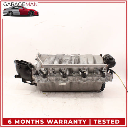 2007-2012 Mercedes W221 S550 Engine Air Intake Manifold w/ Throttle Body OEM