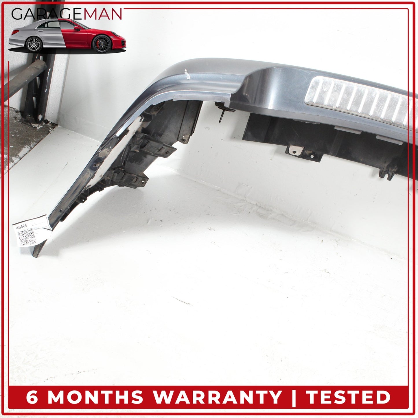 2009-2011 Mercedes W164 ML350 ML550 Base Rear Bumper Cover Assembly Gray OEM