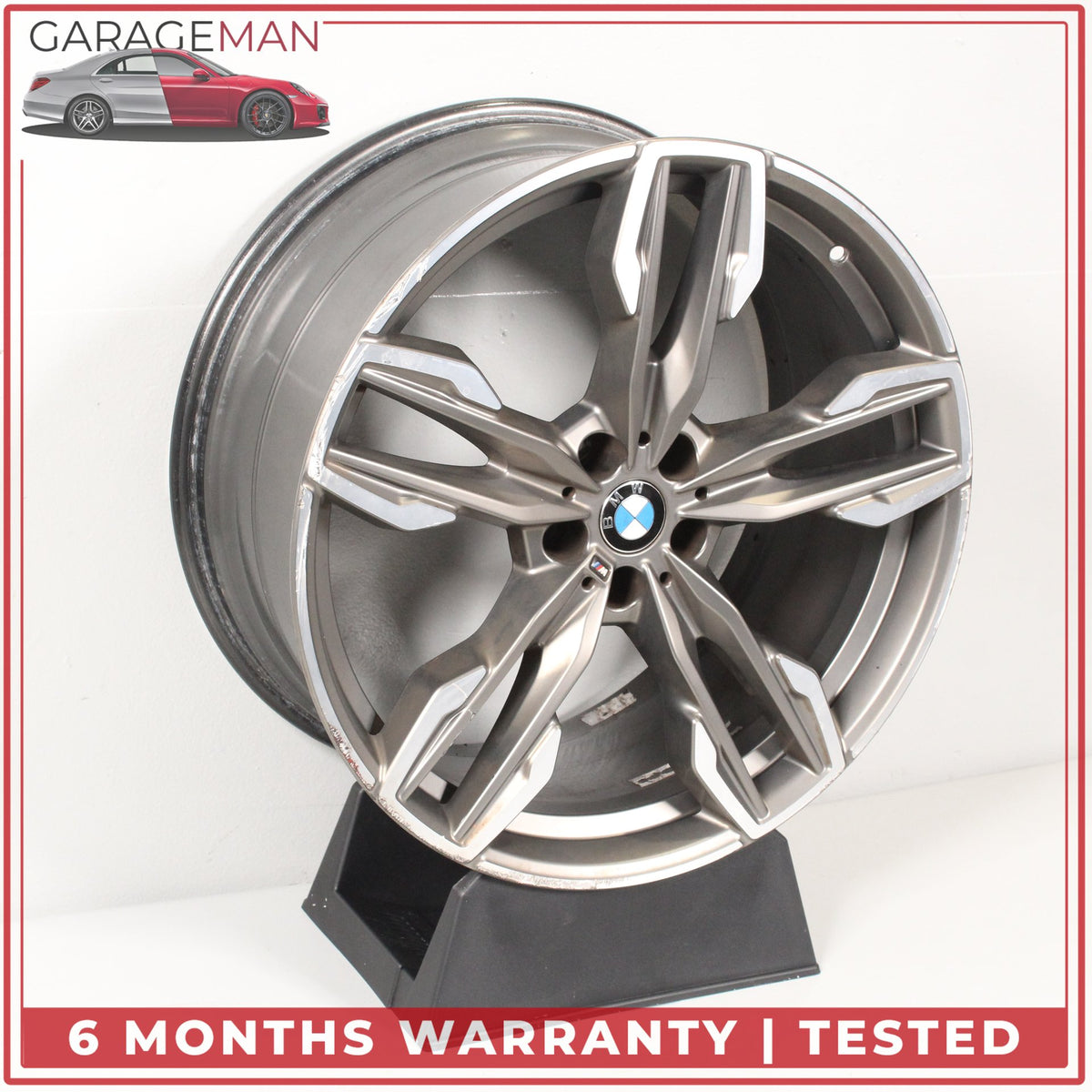 2018-2025 BMW X3 X4 G01 G02 Rear Side Wheel Rim 9.5JX21 H2 IS43 8053456 OEM