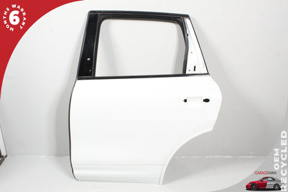11-18 Porsche Cayenne 92A Rear Left Driver Door Shell Assembly 95853301100