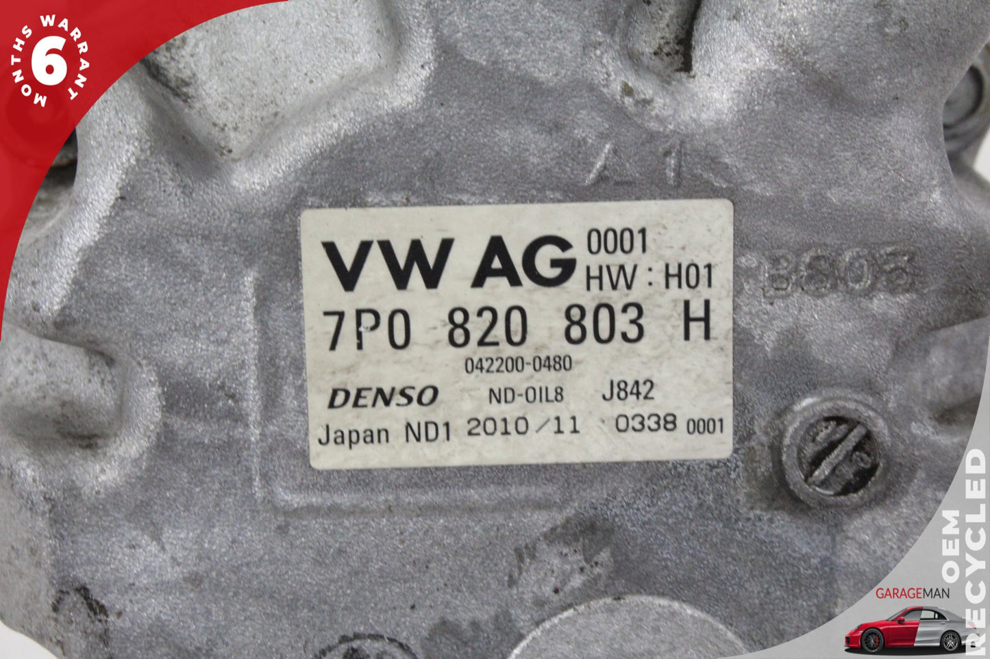 2011-2014 Porsche Cayenne 958 AC A/C Air Conditioning Compressor 7P0820803H OEM