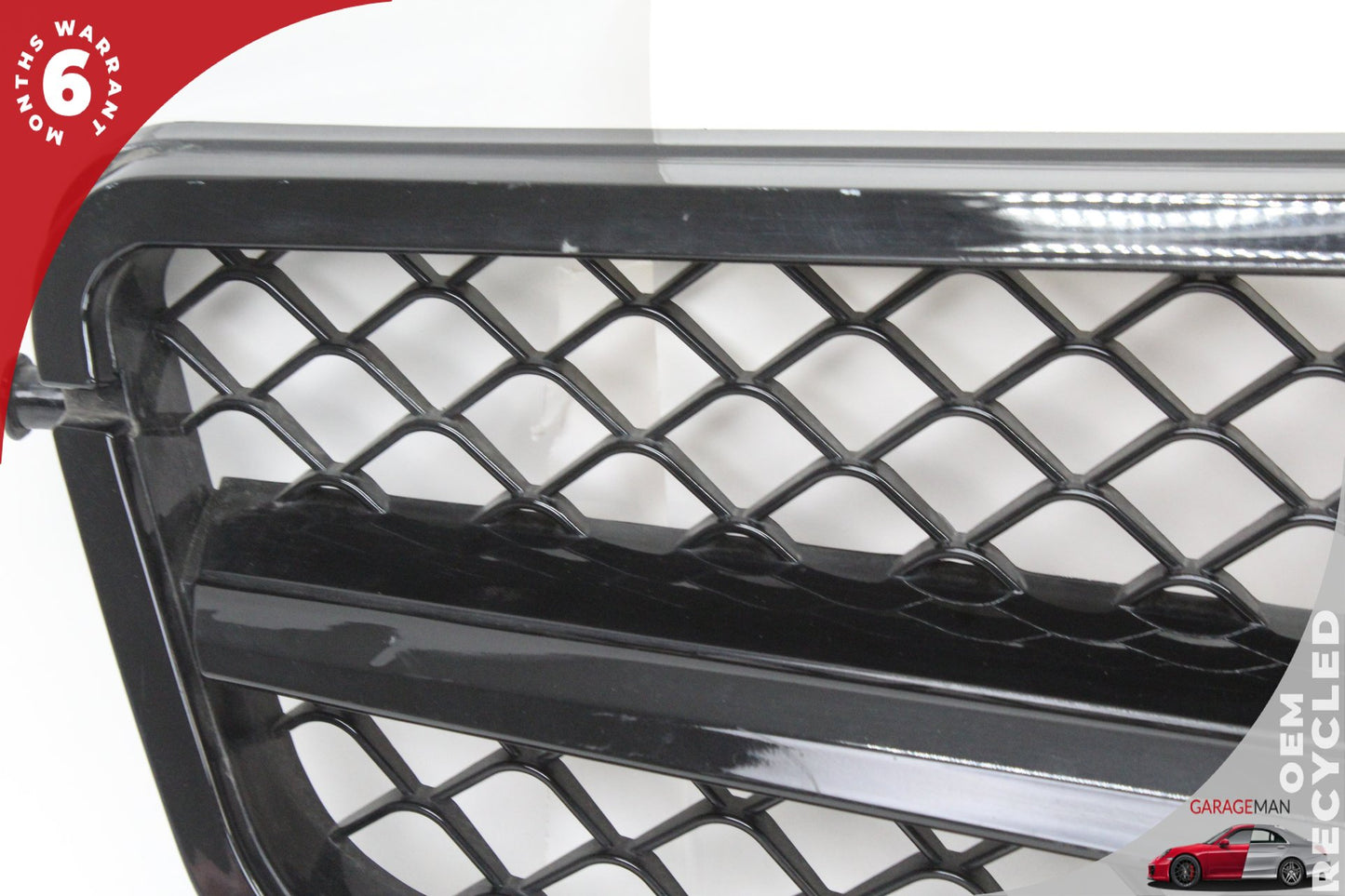 2008-2014 Mercedes W204 C300 C63 AMG Front Hood Radiator Grille Grill Black