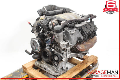 03-05 Mercedes W163 ML350 Engine Motor Block Assembly 3.7L V6 M112