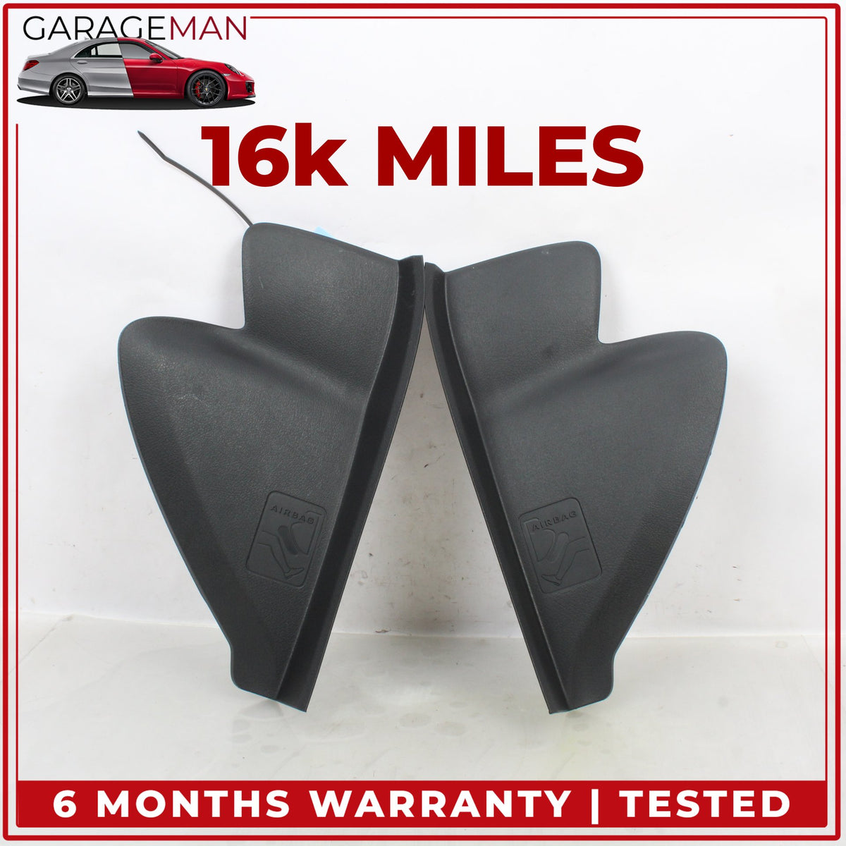 2019-2022 Mercedes W177 A220 Left & Right Side Dashboard End Cap Trim Panel OEM