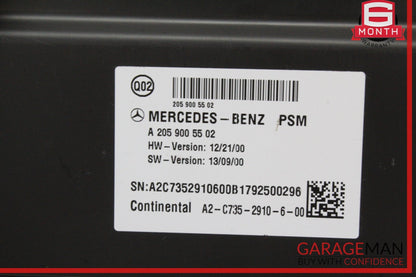 2015 Mercedes-Benz C300 CDI Front Right Seat Control Module 2059005502 OEM