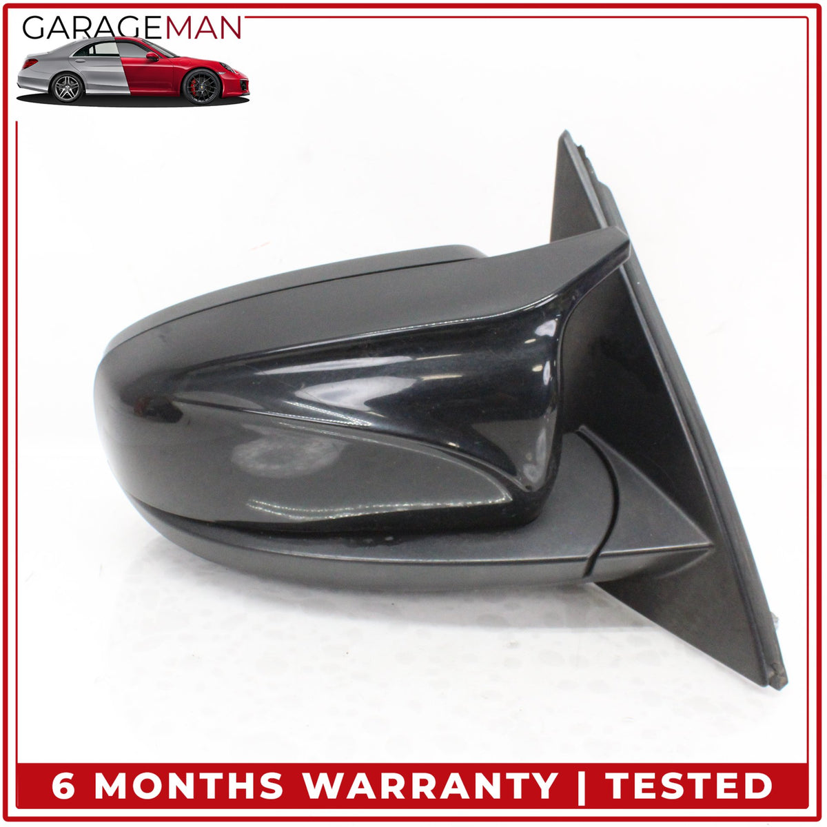 2007-2013 BMW X5 E70 Front Right Passenger Side Door Rear View Mirror Black OEM