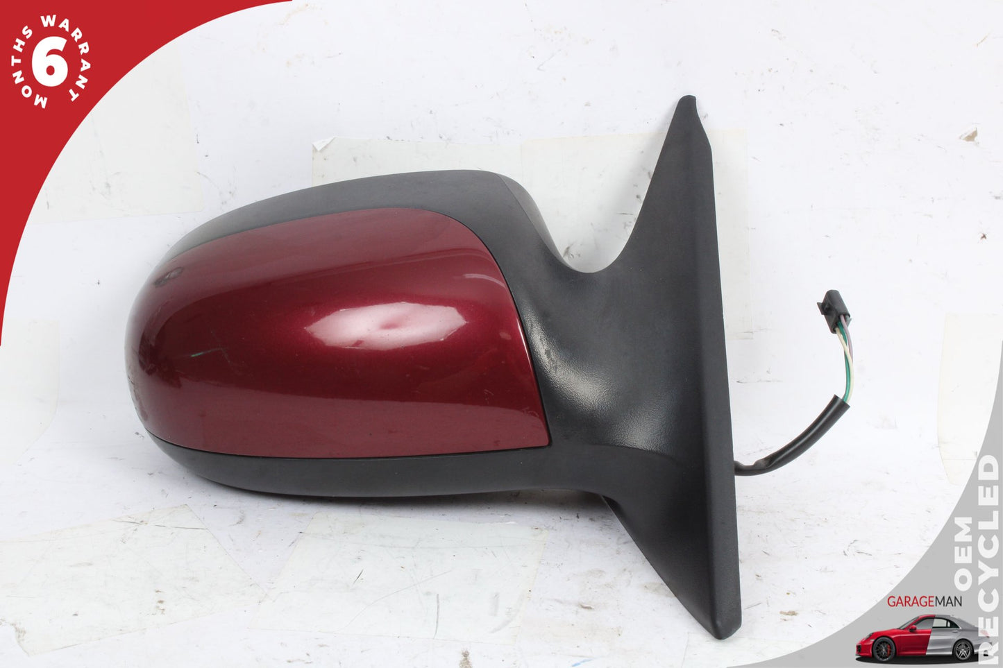 2002-2005 Ford Thunderbird Front Right Side Door Rear View Mirror 1W6Z17682BA