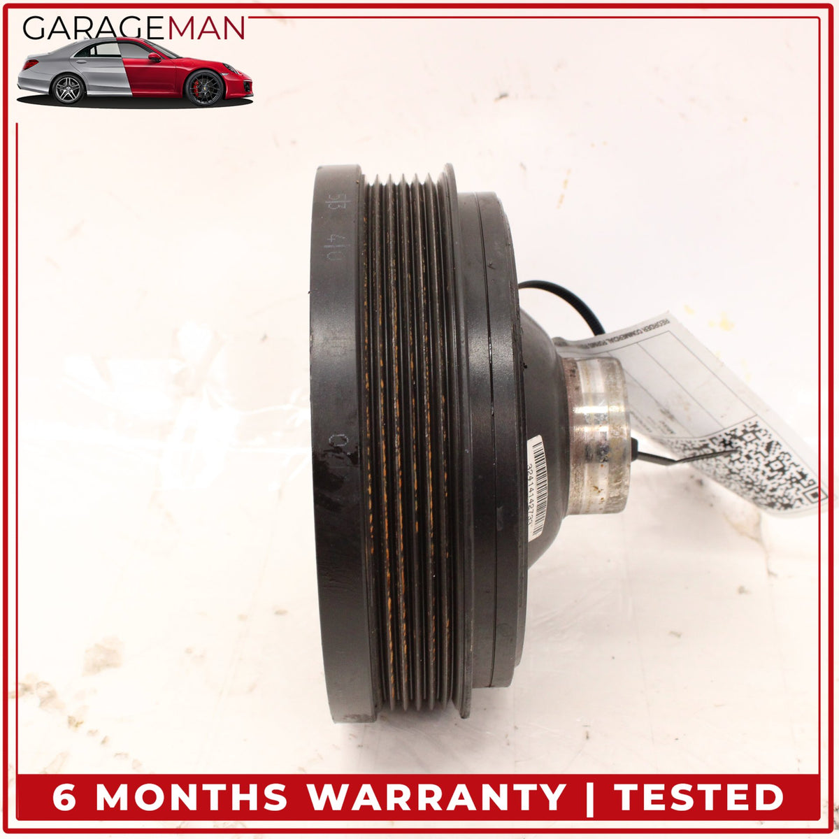 2010-2016 Mercedes W212 E400 RWD Engine Crankshaft Pulley Vibration Damper OEM