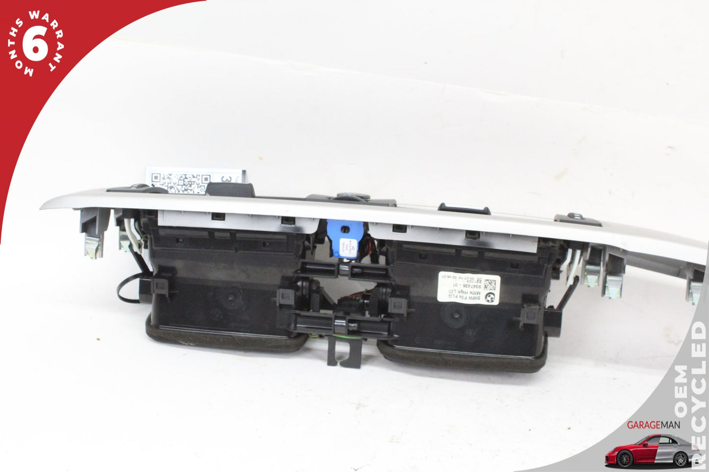 2012-2018 BMW 320i F30 Front Dash Center AC Air Vent Grille Panel 9231206 OEM