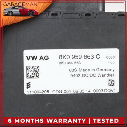 2011-2018 Audi A8 S8 Voltage Stabilizer Control Module Unit 8K0959663C OEM