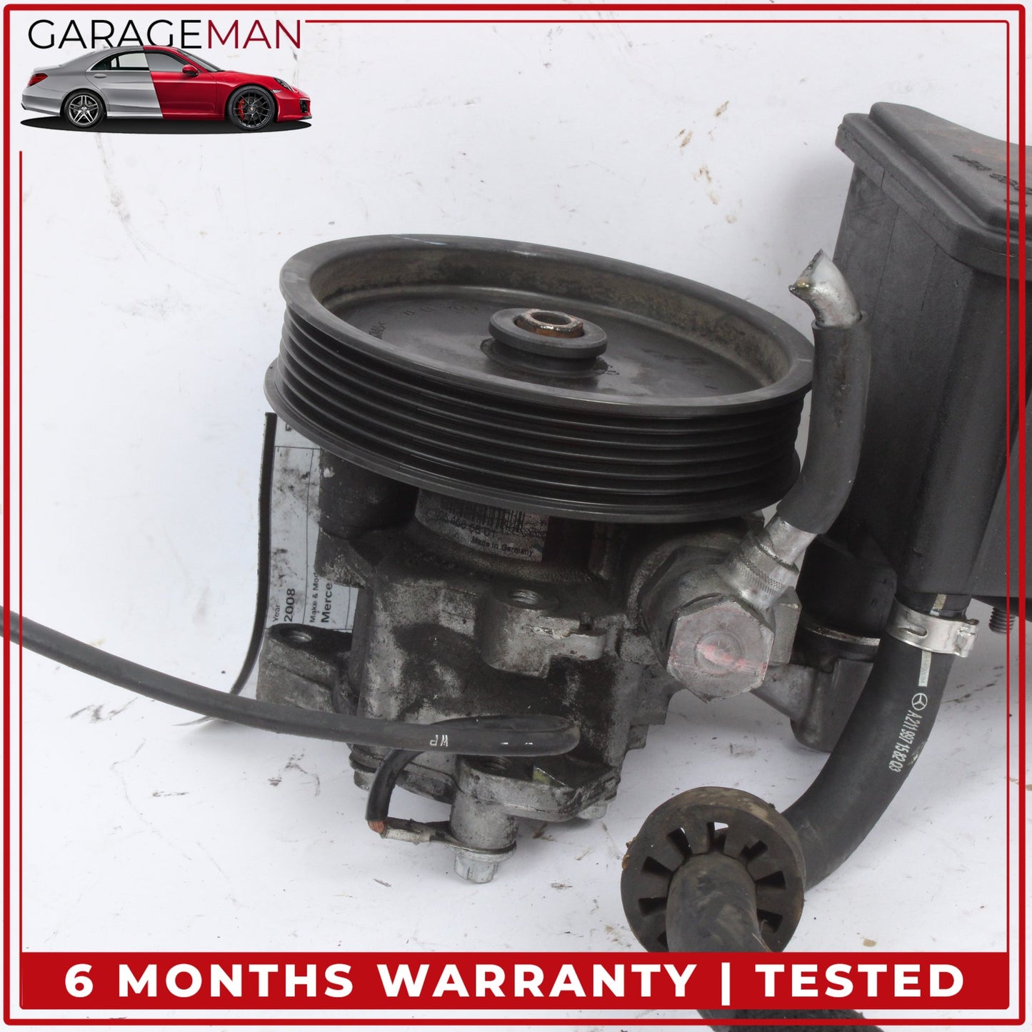 2007-2009 Mercedes W211 E350 CLS550 S550 Power Steering Pump 0004602383 OEM