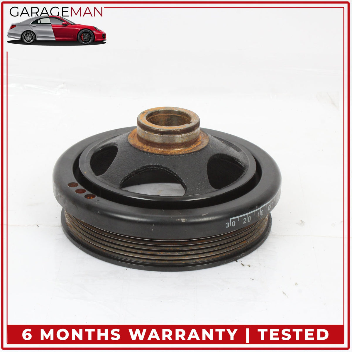 2012-2015 Mercedes-Benz C250 W204 Engine Motor Crankshaft Pulley Vibration Damper 2710300203 OEM