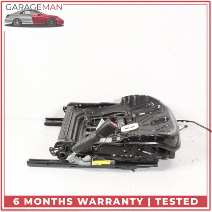 2010-2012 Range Rover L322 Front Left Seat Track Rail Frame w/ Motors OEM
