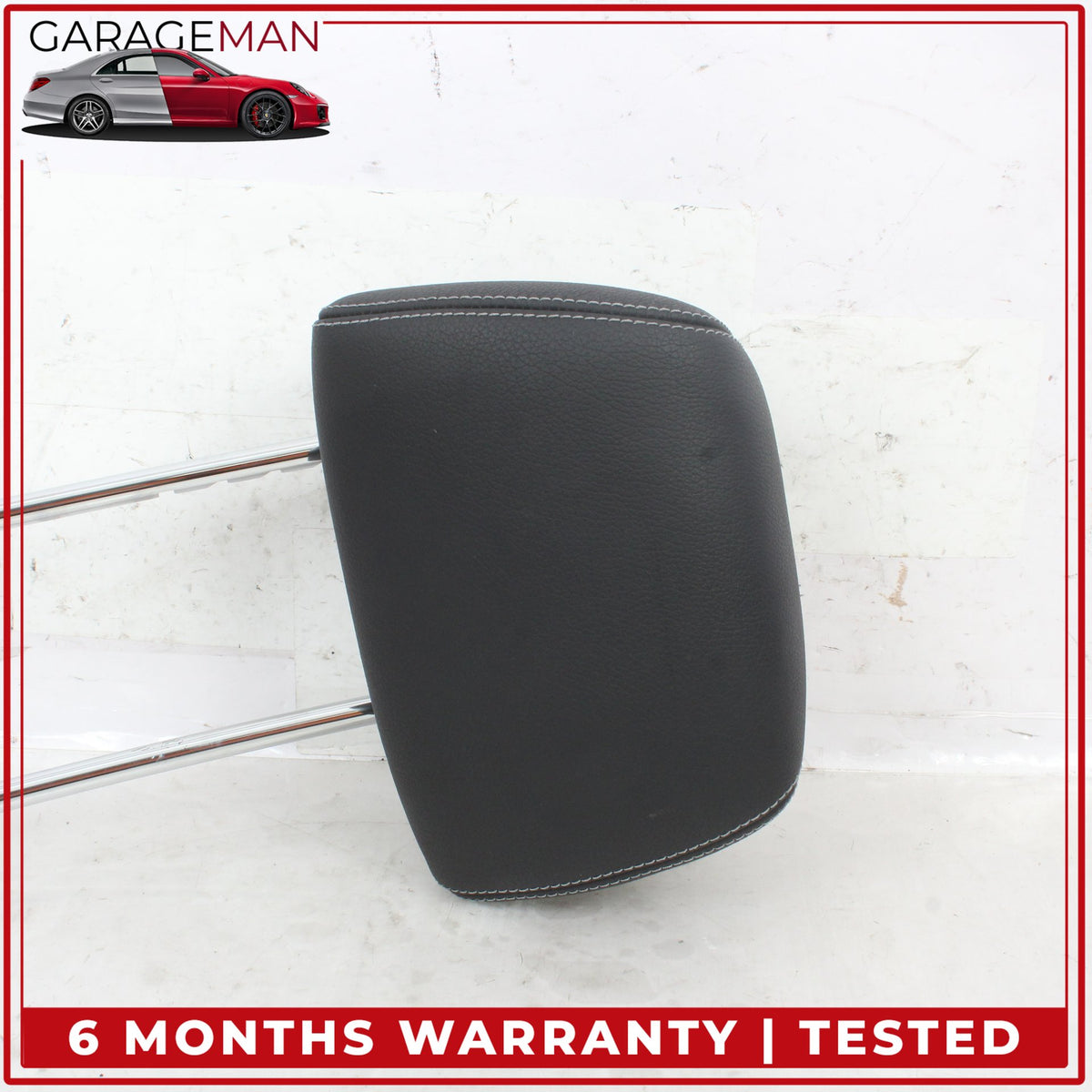2010-2016 Mercedes W212 E400 Front and Rear Seat Headrest Set of 5 Black OEM