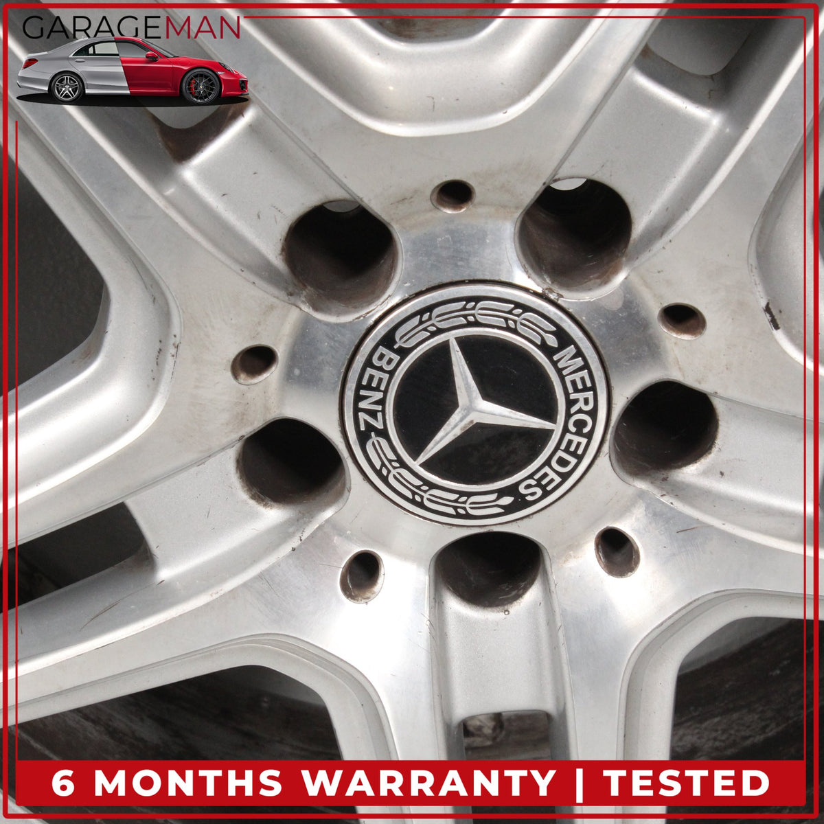2010-2017 Mercedes C207 E550 Coupe Front Wheel Rim 8JX18H2 ET45 2074011502 OEM