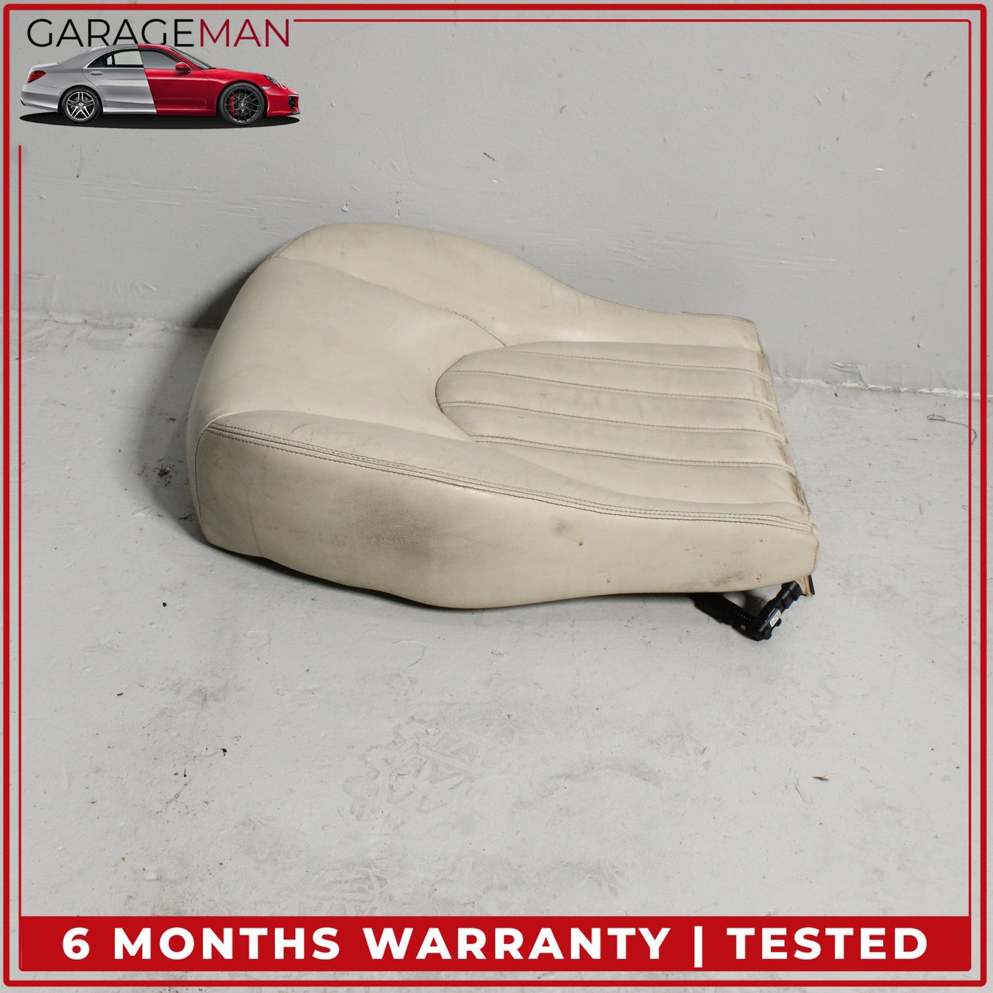 2000-2006 Jaguar XK8 X100 Convertible Front Right Lower Bottom Seat Cushion OEM