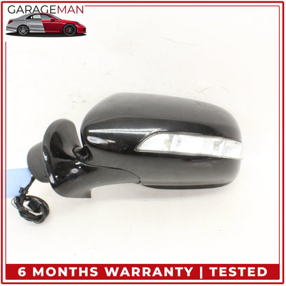 2007-2009 Mercedes W211 E350 Front Left Side Door Rear View Mirror Black OEM