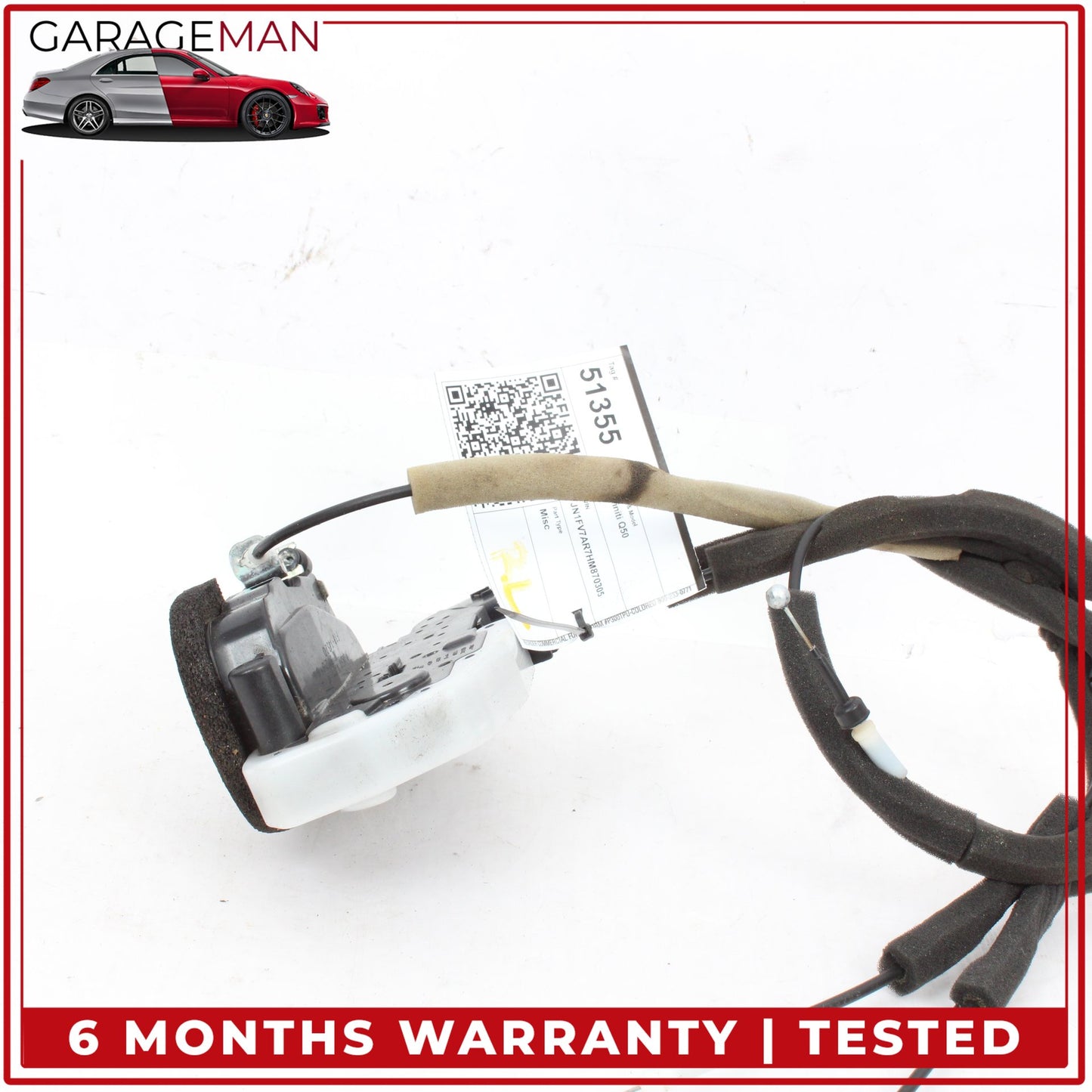 2014-2024 Infiniti Q50 Rear Left Driver Side Door Lock Actuator 825014GA0A OEM