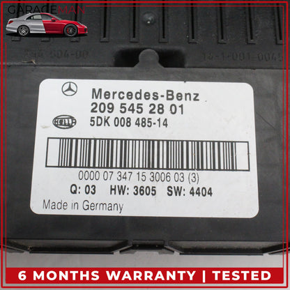 2003-2009 Mercedes-Benz CLK350 W209 Coupe Front SAM Module Relay Fuse Box 2095452801 OEM