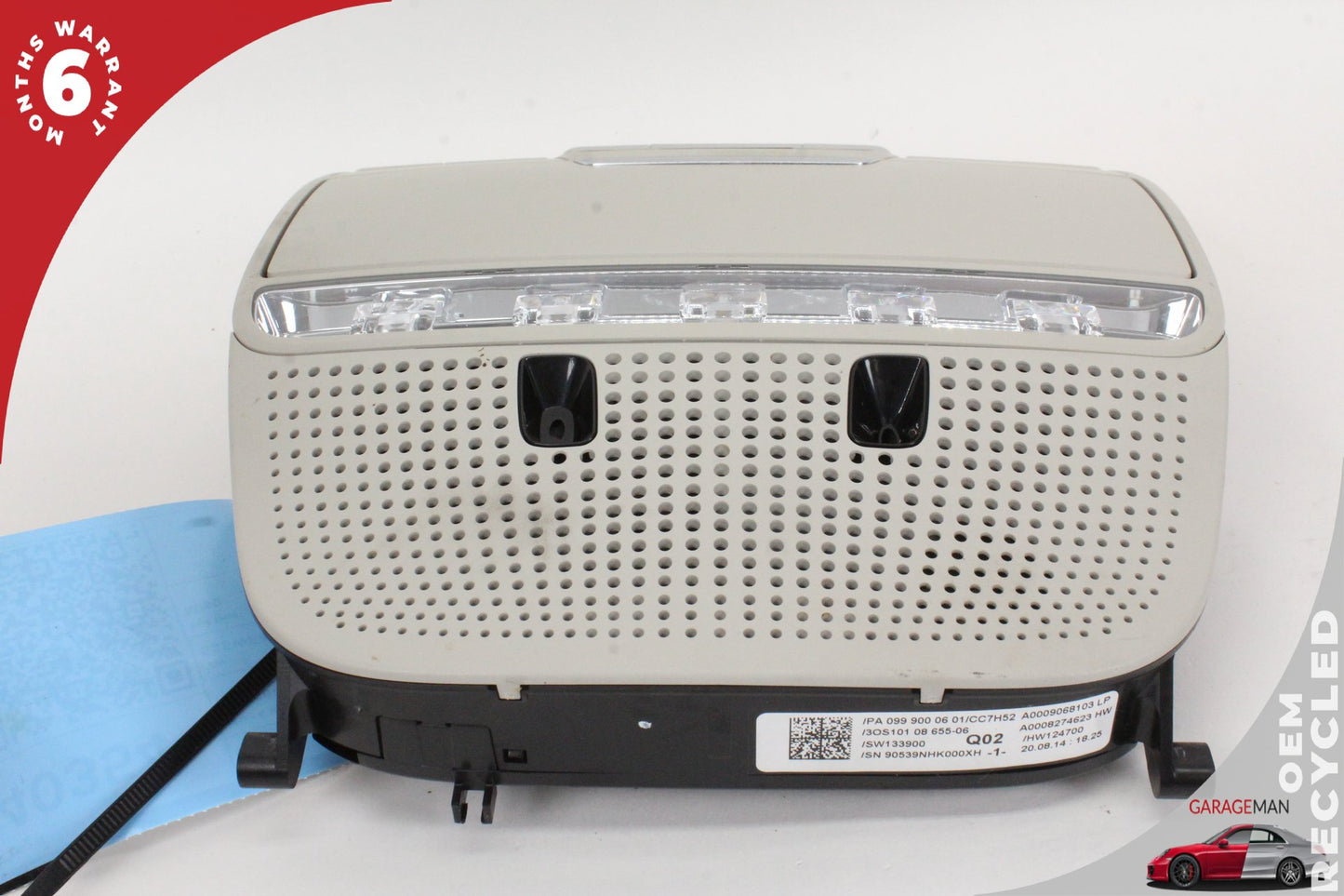 2015-2018 Mercedes W205 C300 C350e Overhead Dome Light Lamp 0999000601 OEM