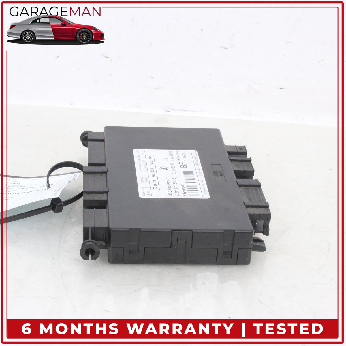 2003-2012 Mercedes W211 E350 Front Right Seat Control Module Unit 2118705026 OEM