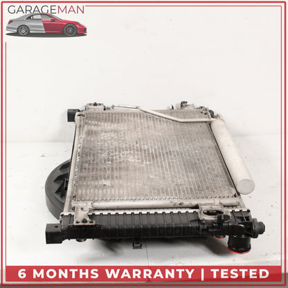2005-2009 Mercedes W203 C230 Engine Cooling Radiator AC Condenser Assembly OEM