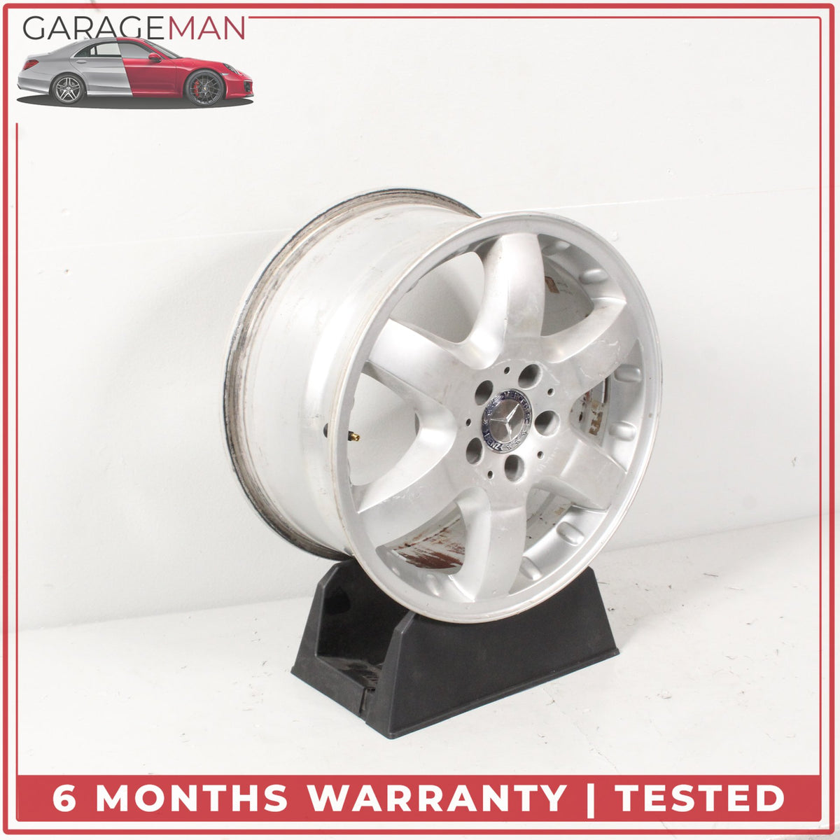 2002-2005 Mercedes W163 ML320 ML500 Front or Rear Wheel Rim 8.5JX17H2 ET52 OEM