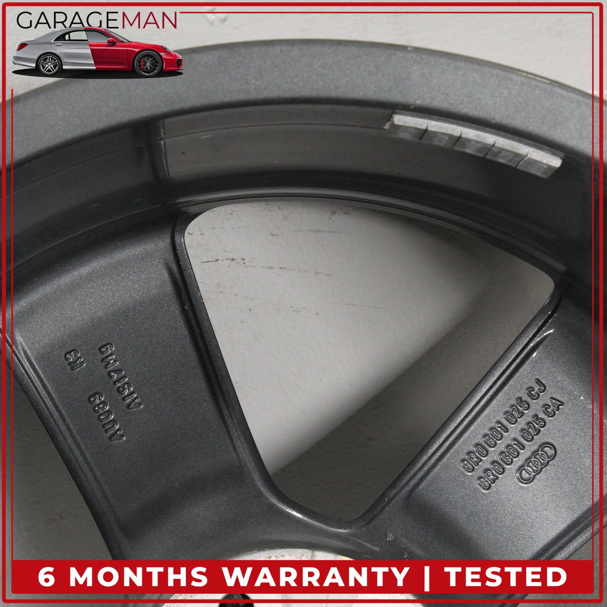 2013-2017 Audi Q5 SQ5 8R Front or Rear Wheel Rim 8.5JX20H2 ET33 8R0601025CJ OEM