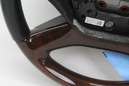 2010-2014 Mercedes-Benz S550 W221 Steering Wheel Wood Trim Black 2219063800 OEM