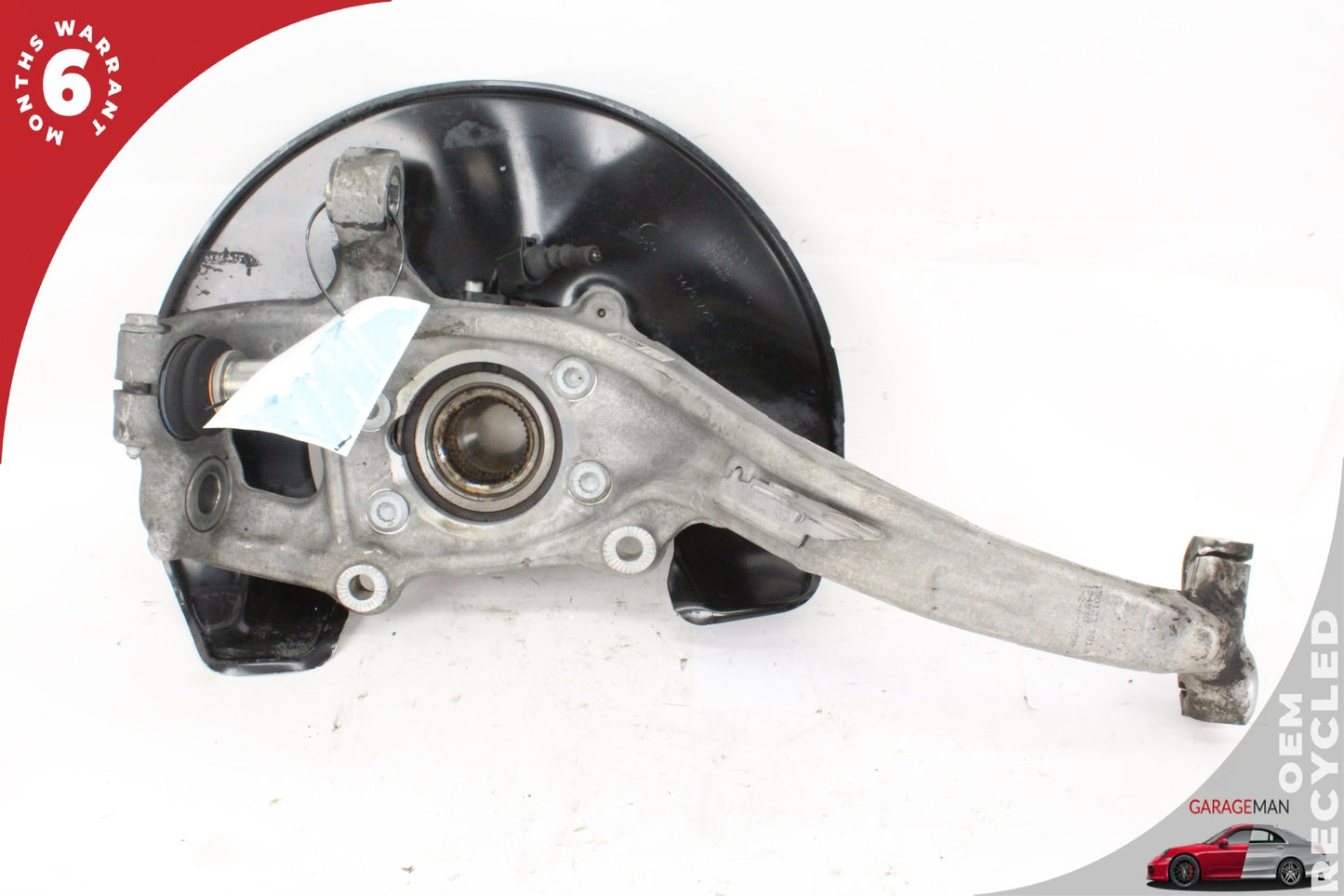 09-17 Audi A6 C7 AWD 3 Front Right Spindle Knuckle Wheel Hub 4G0407242C Genuine
