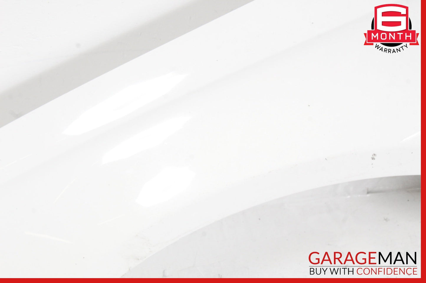 2009-2012 Audi A4 S4 Front Left Driver Side Fender Panel White 8K0821105A OEM