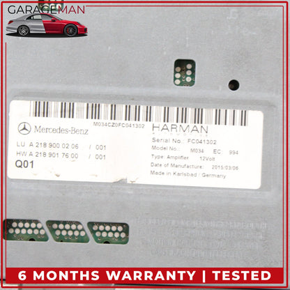 2014-2020 Mercedes W117 CLA250 E400 Audio Sound Amplifier AMP Harman Becker OEM