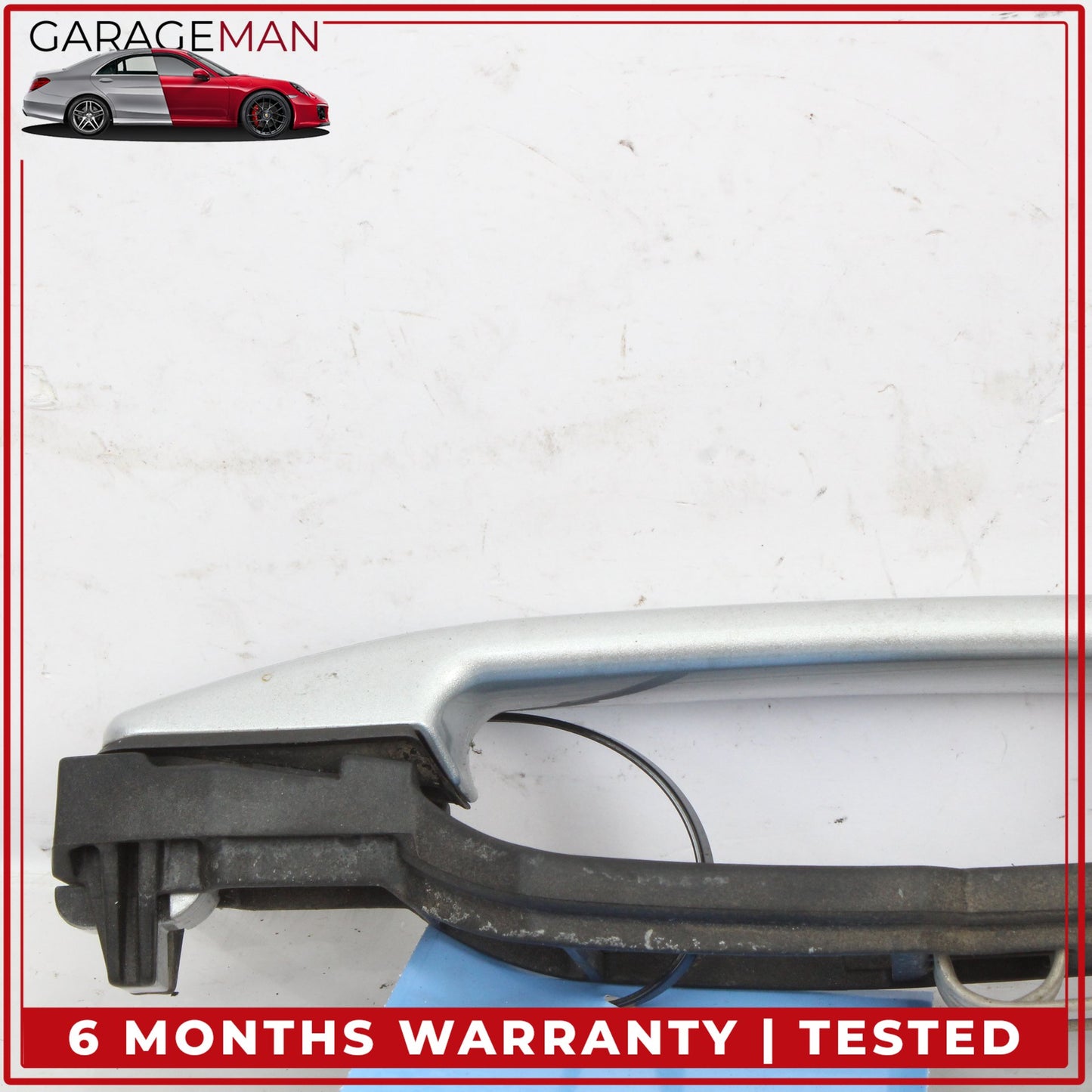 2001-2004 Mercedes R170 SLK320 Right Exterior Door Handle Silver Metallic OEM