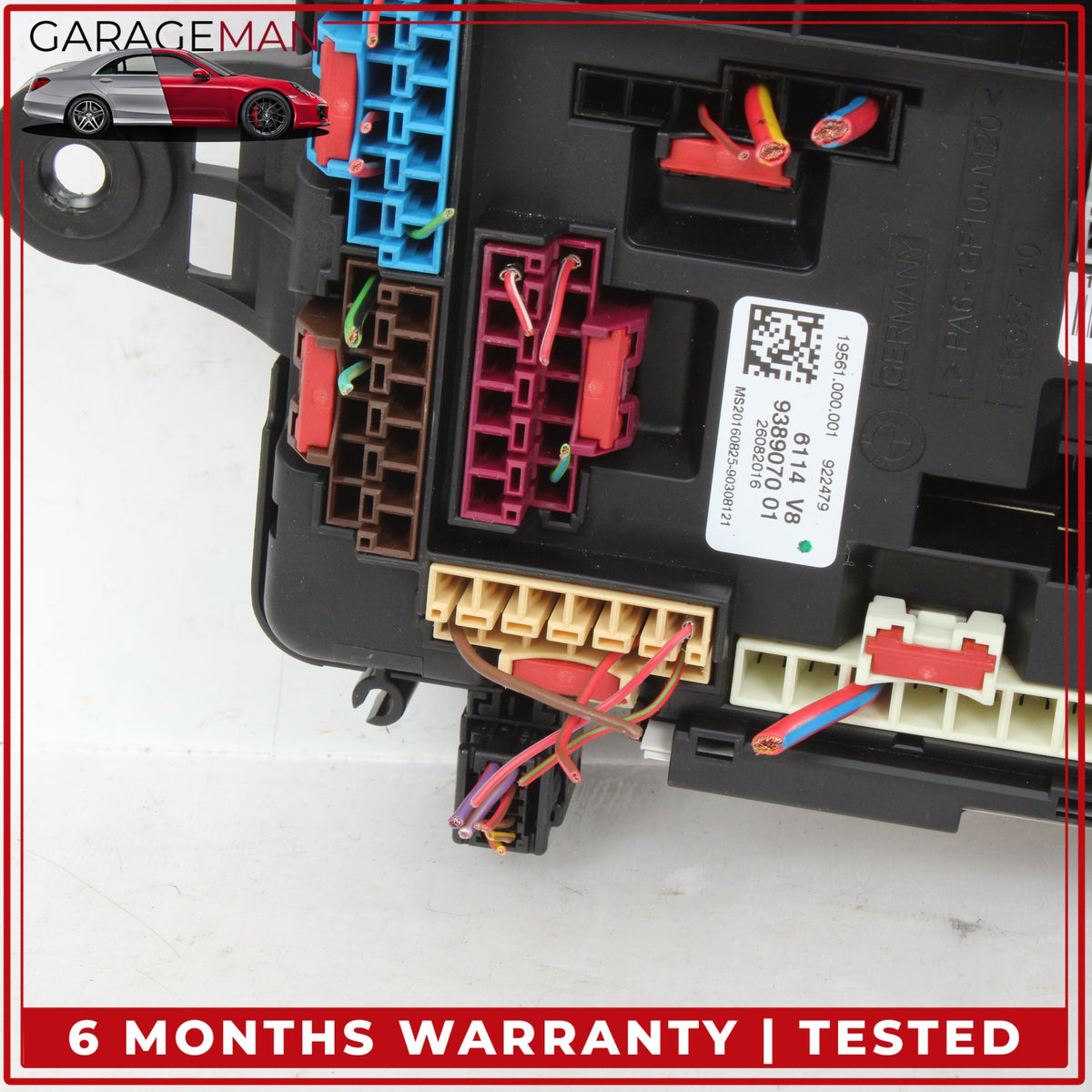 2014-2020 BMW 430i Gran Coupe Rear Trunk Relay Junction Fuse Box 9389070 OEM