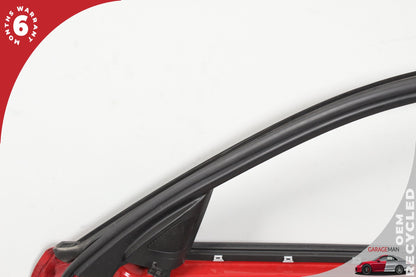 2012-2018 BMW 320i F30 Front Right Passenger Side Door Shell Red 9628764 OEM