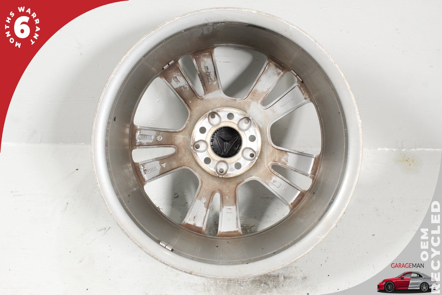 2015-2023 Mercedes W205 C300 C350e 8.5 x 18 18" Rear Wheel Rim 2054012902 OEM