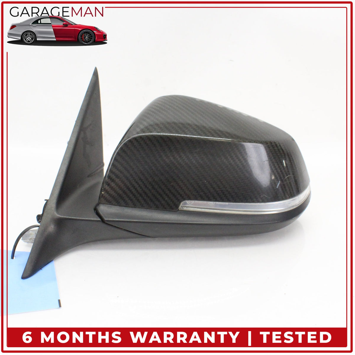 2012-2018 BMW 328d Sedan Front Left Door Rear View Mirror 51167345673 OEM