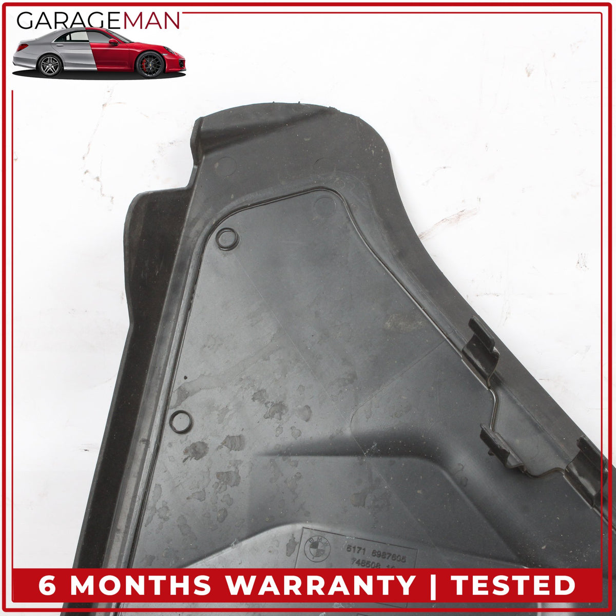 2008-2014 BMW 650i 550i 4.4L V8 N63 Engine Motor Cover Trim Panel Set OEM