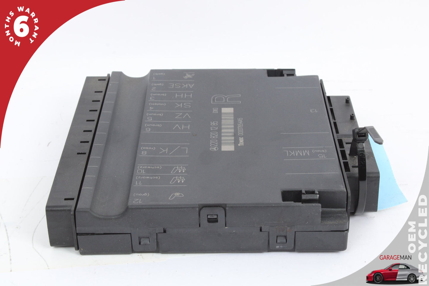 00-02 Mercedes-Benz S500 W220 Front Right Seat Control Module 2208201285