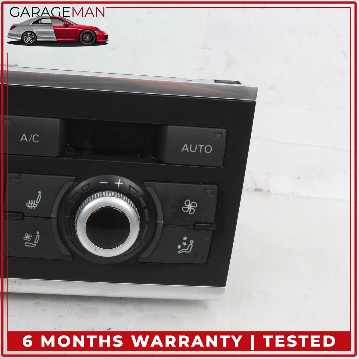 2013-2015 Audi Q7 Front AC A/C Temperature Climate Control Switch Panel OEM