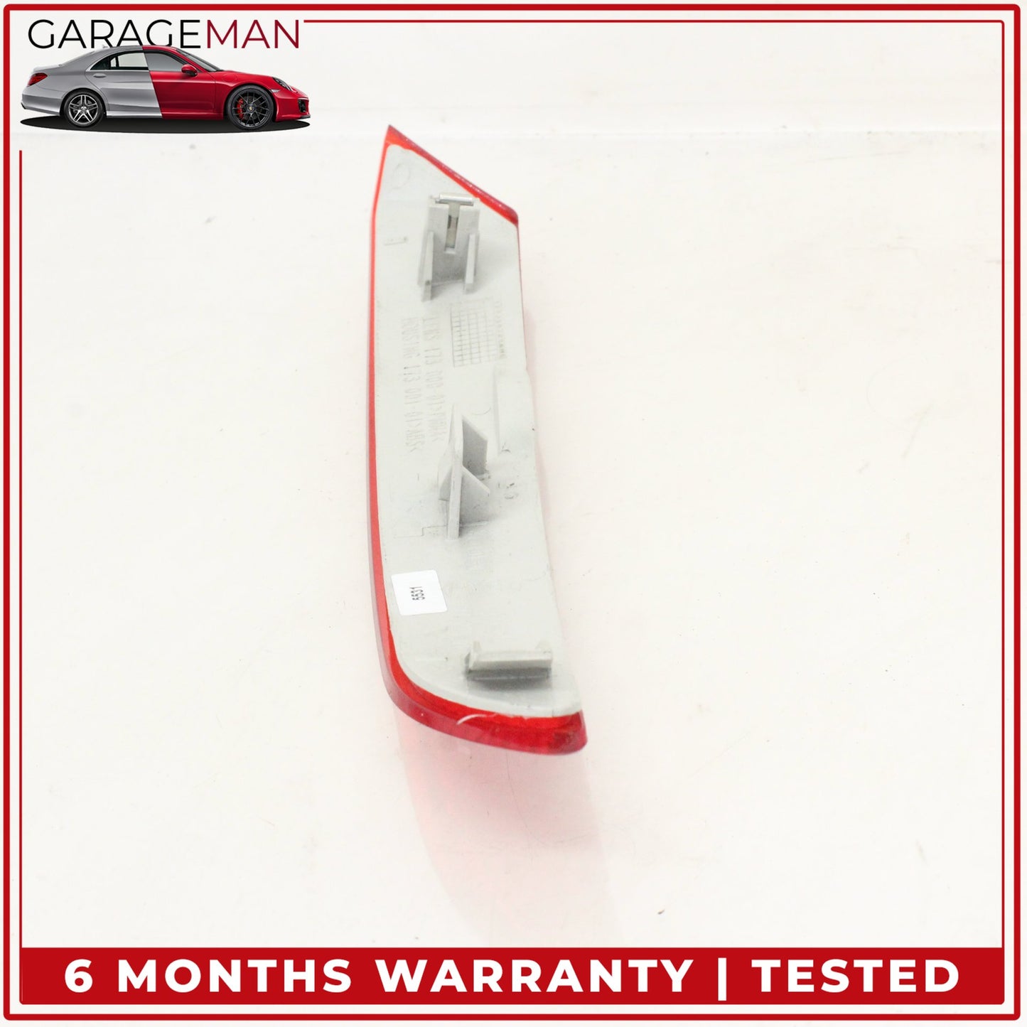 2010-2013 BMW 550i Rear Left and Right Lower Bumper Marker Reflector Light OEM