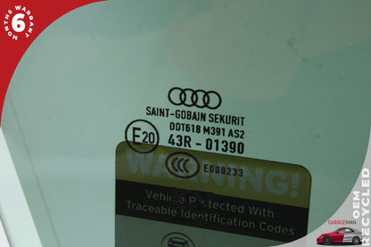 2022-2025 Audi A3 Sedan Front Right Passenger Side Door Window Glass 043R01390