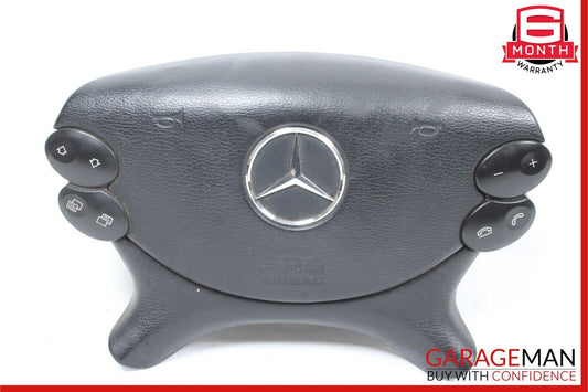 03-12 Mercedes SL500 CLS500 E350 Steering Wheel Airbag Air Bag Black