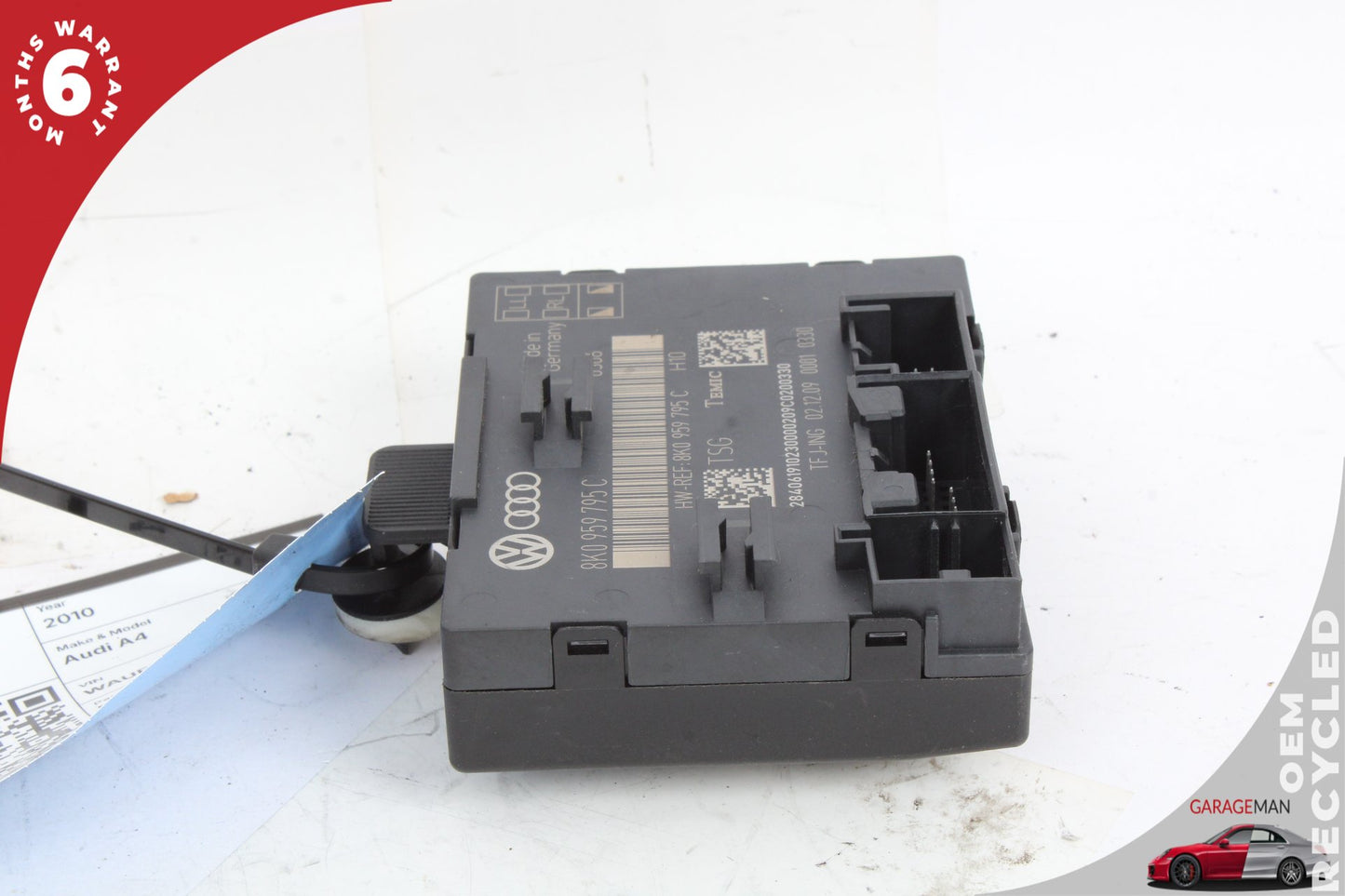 2009-2016 Audi A4 Rear Left or Right Side Door Control Module Unit 8K0959795C