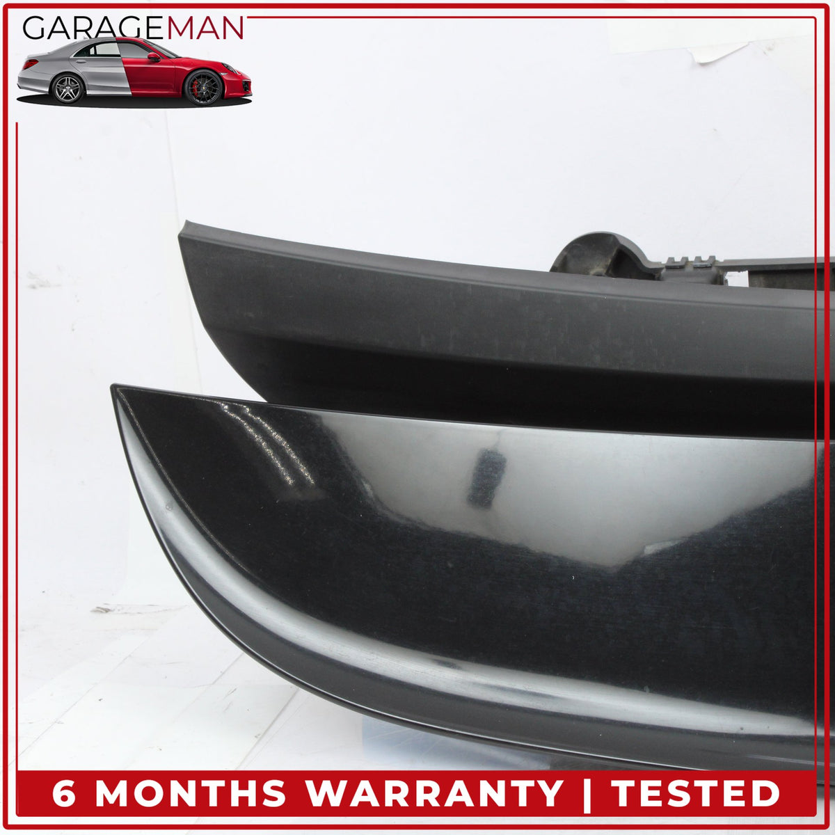 2010-2013 Porsche Panamera 970 Rear Tailgate Trunk Lid Spoiler Wing Black OEM