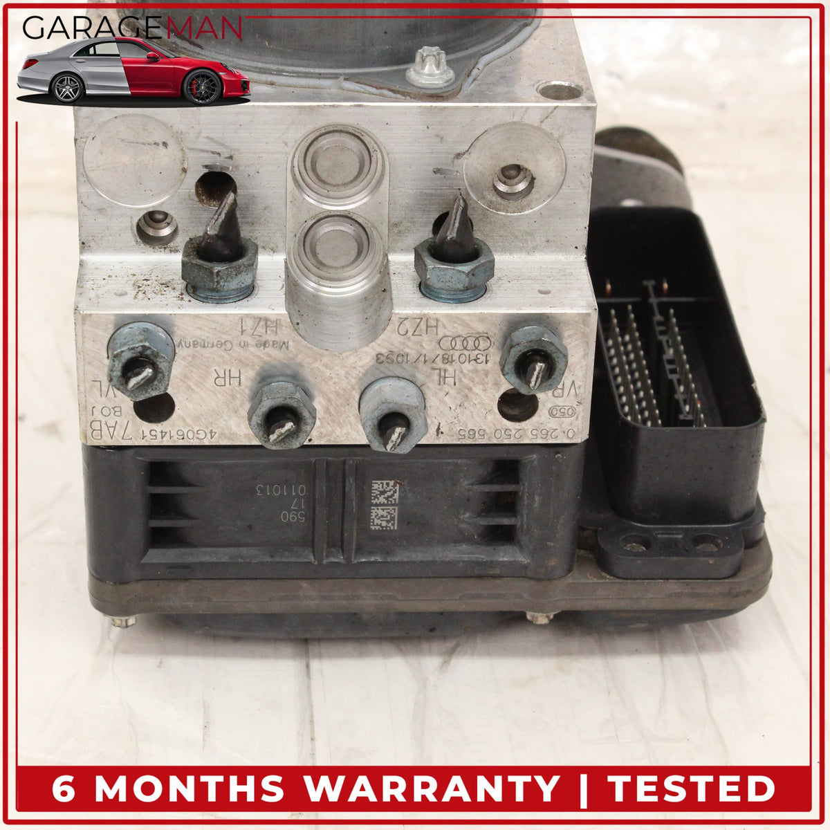 2012-2018 Audi A6 S6 ABS Anti Lock Brake Pump Module 4G0907379M OEM