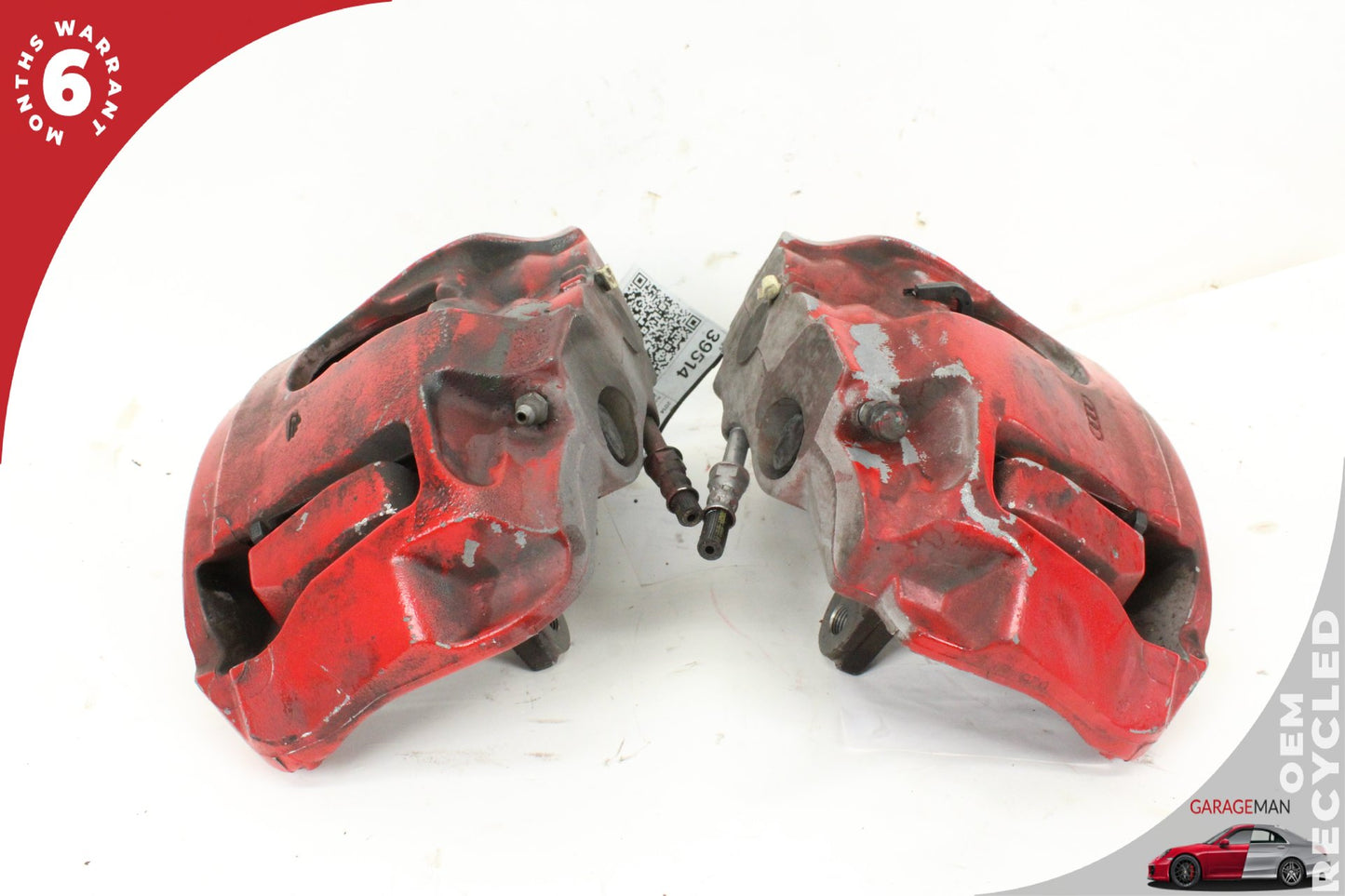 2012-2018 Audi A7 A6 Front Left and Right Side Brake Caliper Set 4G06AC OEM
