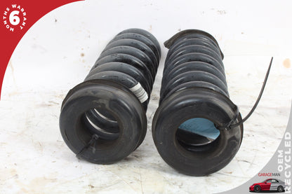 2014-2020 BMW 430i F36 Rear Left and Rear Right Side Coil Spring Set 6860619 OEM