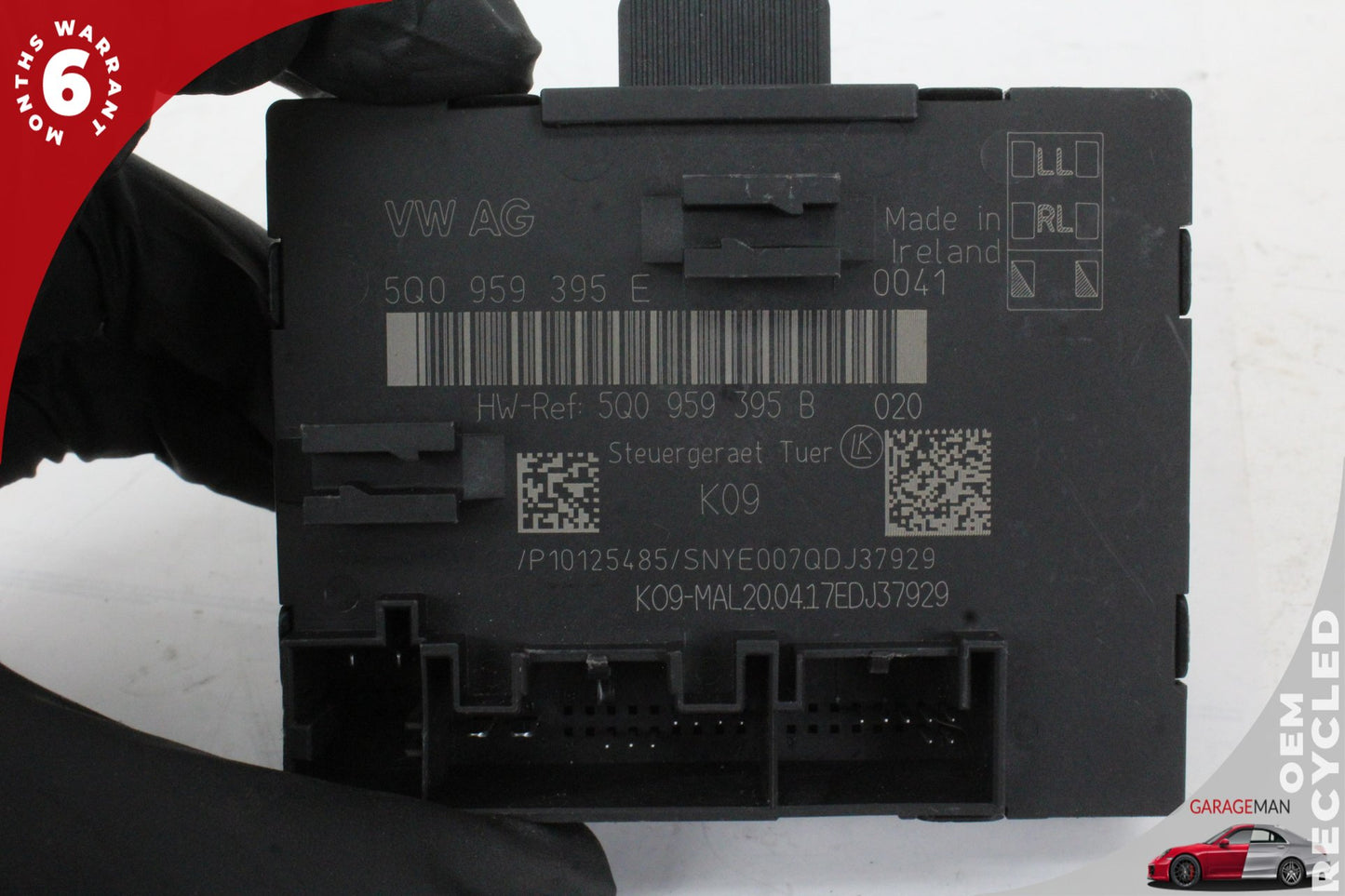 15-20 Audi A3 8V Sedan Window Control Module 5Q0959395E Right/Left Genuine